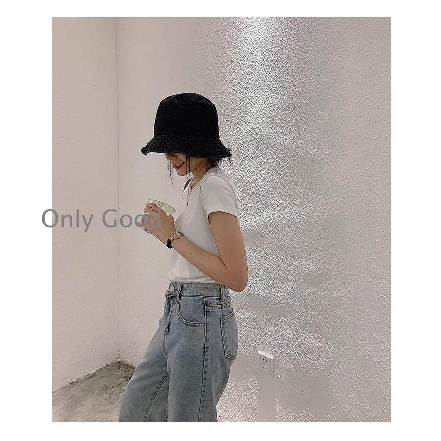 コーデに上品カジュアルを＋★【CHANEL】デニム バケット ハット 今日特価】CHANEL 新 デニムブルー レトロ バケットハット