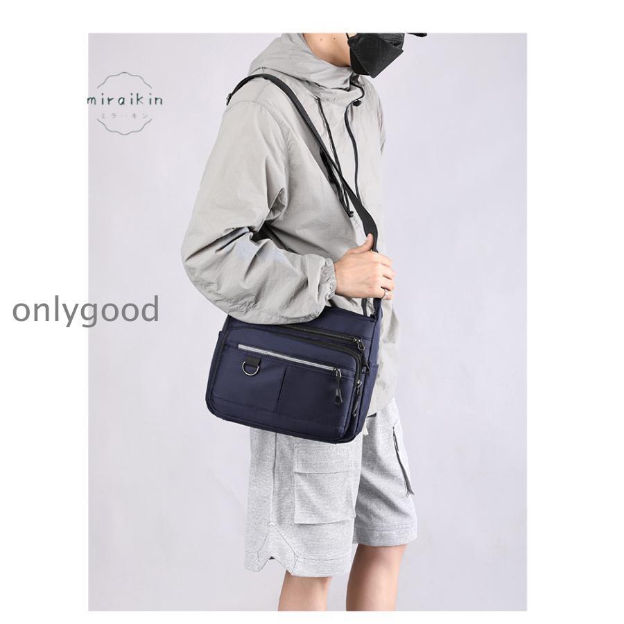 ショルダーバッグ メンズ 斜めがけ 軽量 軽い 撥水 ビジネスバッグ