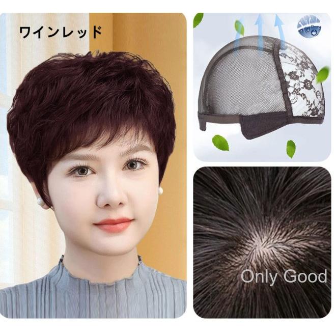ウィッグ ウイッグ フルウィッグ 自然 用 円形脱毛症 ボブ ミディアム