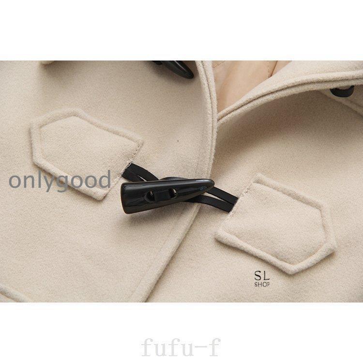 レディーススクールコート女子ダッフルコートnak学生中綿ジャケット軽い中学生厚手フード付き通学暖かい | ブランド登録なし | 10