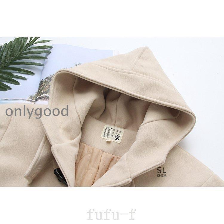 レディーススクールコート女子ダッフルコートnak学生中綿ジャケット軽い中学生厚手フード付き通学暖かい | ブランド登録なし | 06