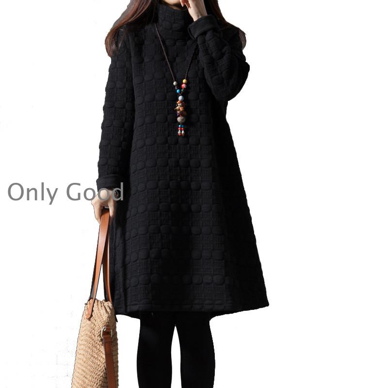 ワンピース レディース 膝丈 チュニック チュニックワンピース 長袖