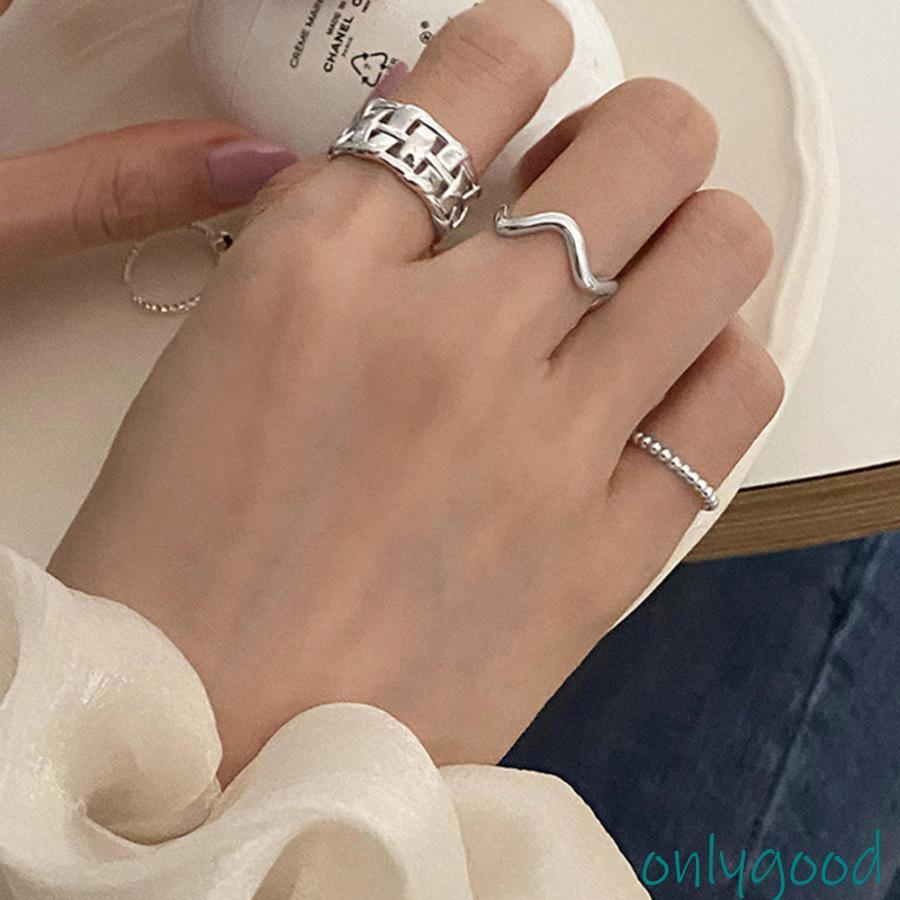 銀杯とシルバーリングセット シルバーリングセット マルチデザイン指輪 : Only Good - 通販 - Yahoo