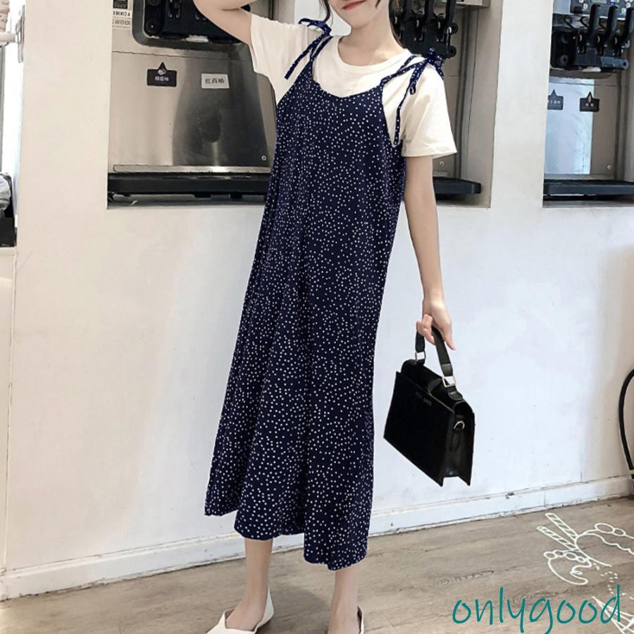 ドット柄キャミサロペット オールインワン : Only Good - 通販 - Yahoo
