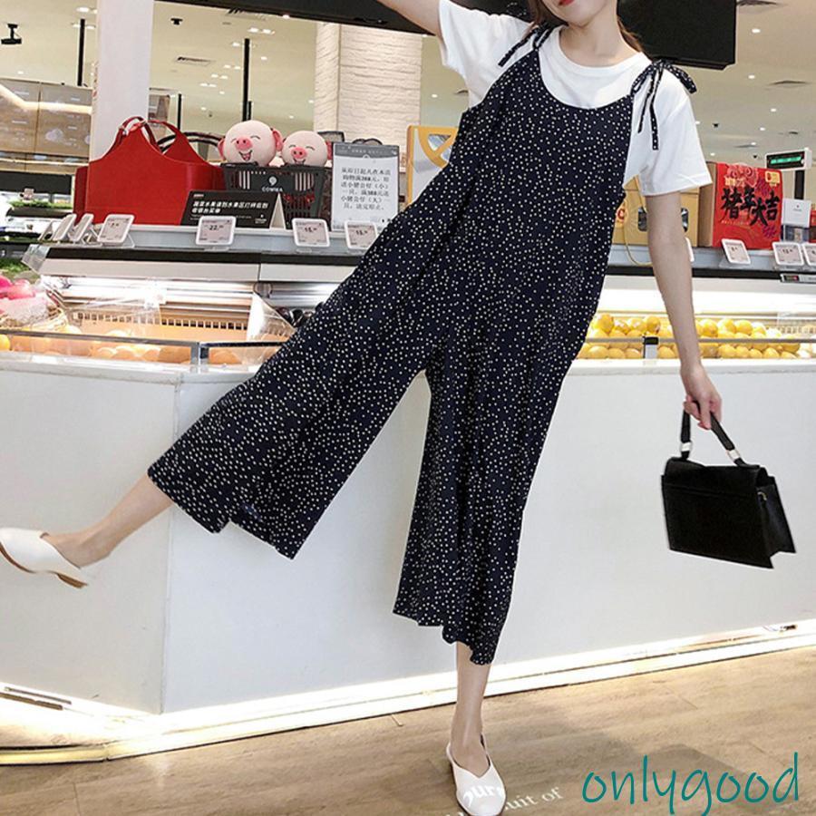 ドット柄キャミサロペット オールインワン : Only Good - 通販 - Yahoo