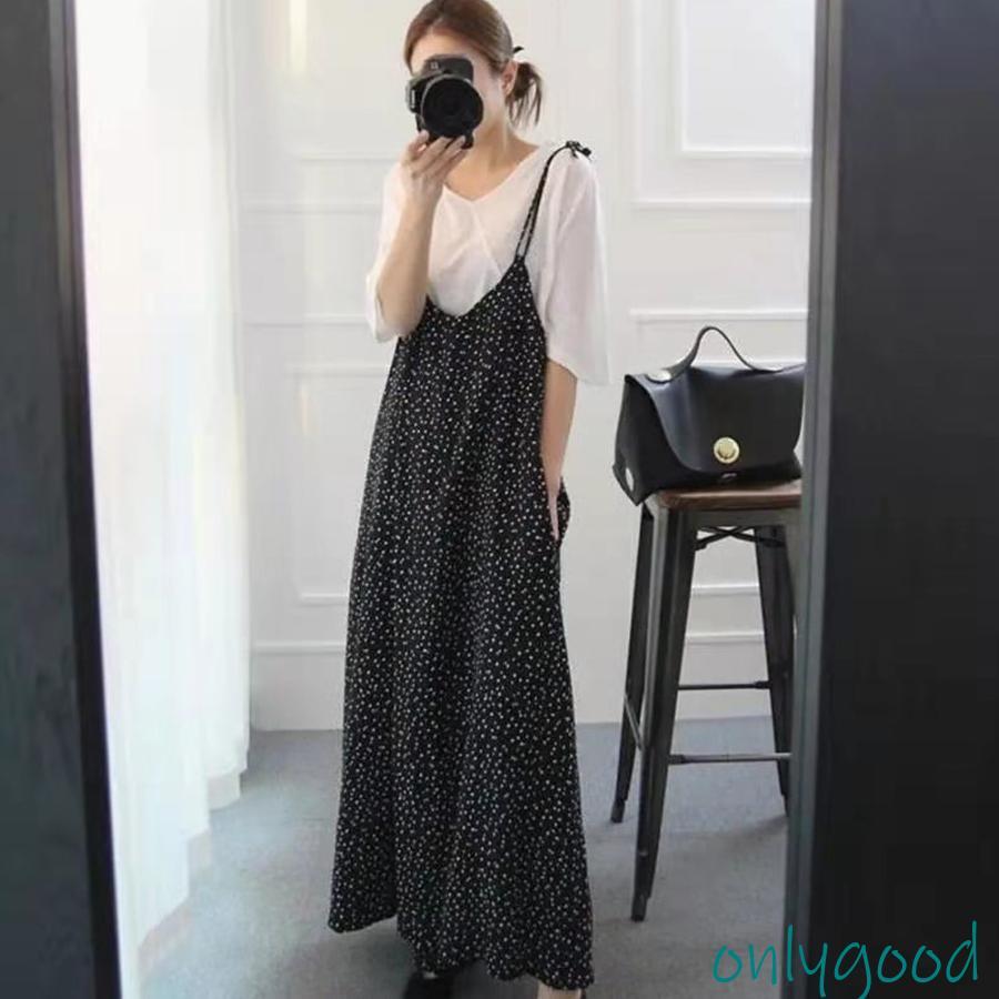 ドット柄キャミサロペット オールインワン : Only Good - 通販 - Yahoo