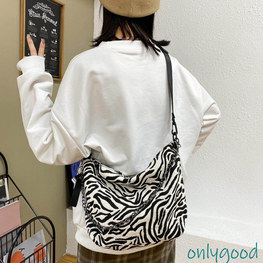 ショルダーバッグ ゼブラ柄 レディース : Only Good - 通販