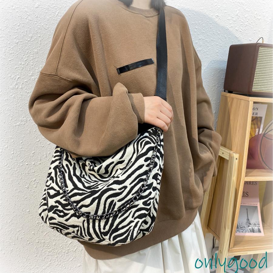 ショルダーバッグ ゼブラ柄 レディース : Only Good - 通販