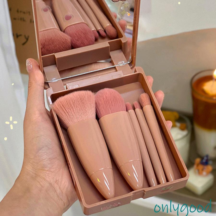 メイクブラシ5本セット 収納ケース付き : Only Good - 通販 - Yahoo