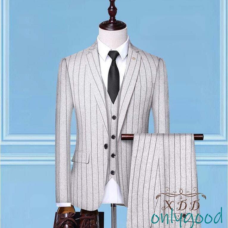 メンズスーツセット ビジネススーツ スリーピース スーツ