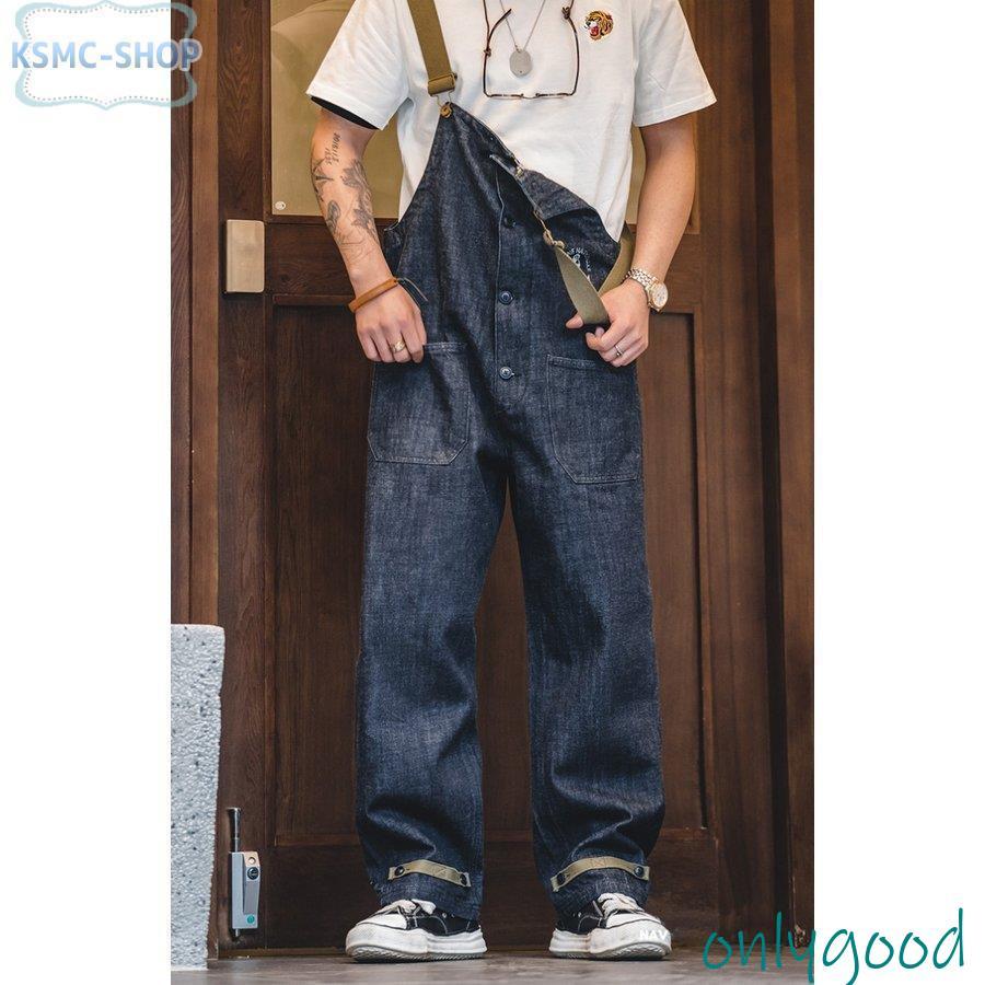 オーバーオール サロペットメンズ デニム カジュアルパンツ カーゴ