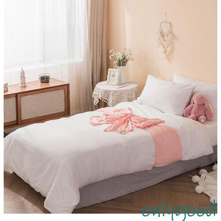 ピンク フリル付き セミダブルカバーセット 布団カバーセット 可愛い 4点セット セミダブル ベッドスカート