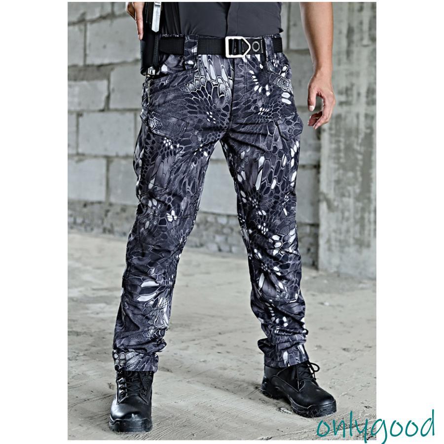 カーゴパンツ メンズ  作業ズボン  多機能 カジュアル 登山 釣り バイク 耐摩耗性 パンツ