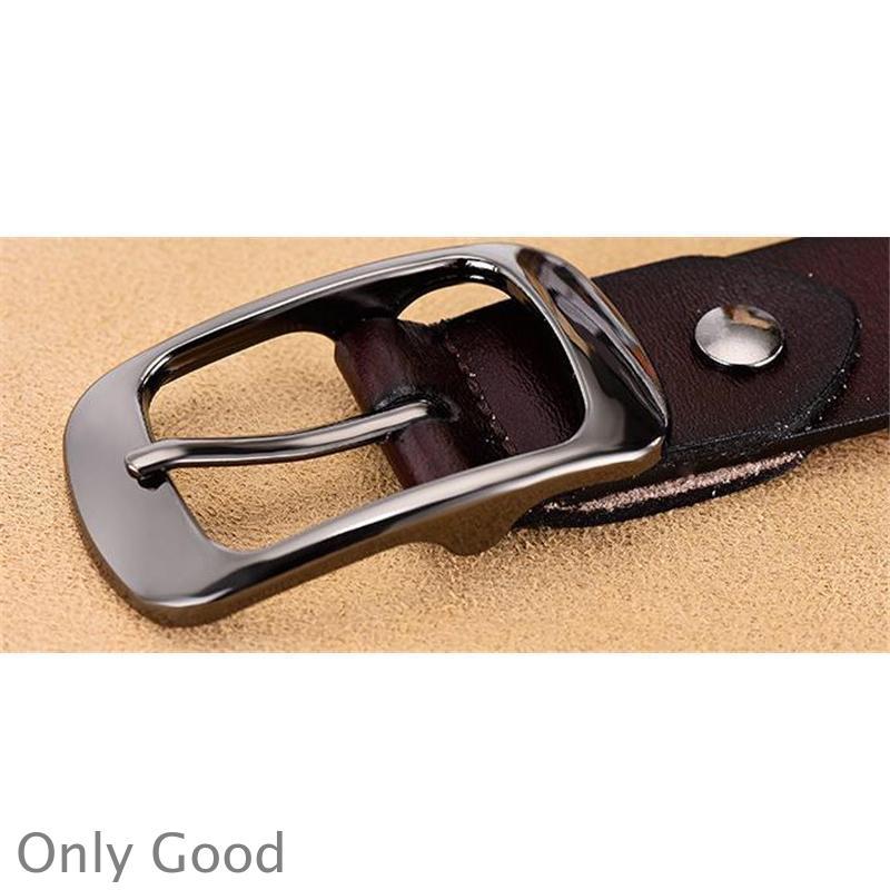 牛革 ベルト レディース 太ベルト 女性用 太め レザーベルト 本