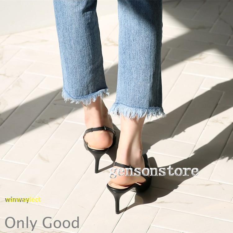 バックストラップ  パンプス サンダル パンプス 痛くない レディース 美脚 ポインテッドトゥ 6cm/8cm/10cm ハイヒール エナメル靴 結婚式 通勤フォーマル | ブランド登録なし | 12