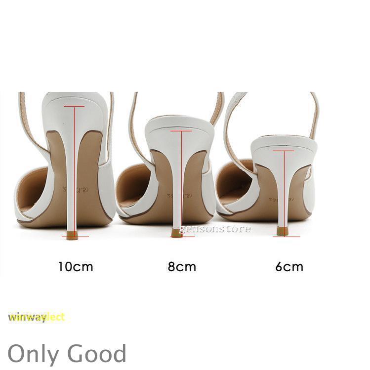バックストラップ  パンプス サンダル パンプス 痛くない レディース 美脚 ポインテッドトゥ 6cm/8cm/10cm ハイヒール エナメル靴 結婚式 通勤フォーマル | ブランド登録なし | 18