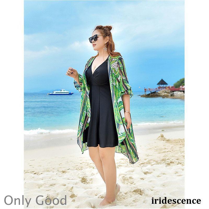 水着レディース 大きいサイズ 2点セット ぽっちゃり 体型カバー ママ