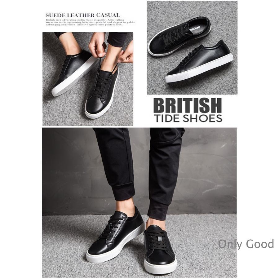 スニーカーメンズ カジュアル ビジネススニーカー ストレートチップ