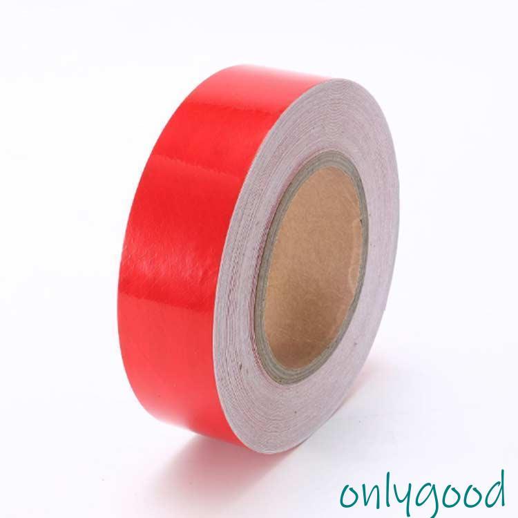 5cm×25m 反射 テープ 蛍光 高輝度 リフレクター 自転車 オートバイ