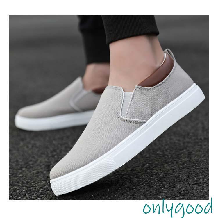 スリッポン メンズ 大きいサイズ キャンバス スニーカー フラットシューズ ぺたんこ 室内履き 上靴 オフィス 介護 立ち仕事 24.5-29cm 配 | ブランド登録なし | 11