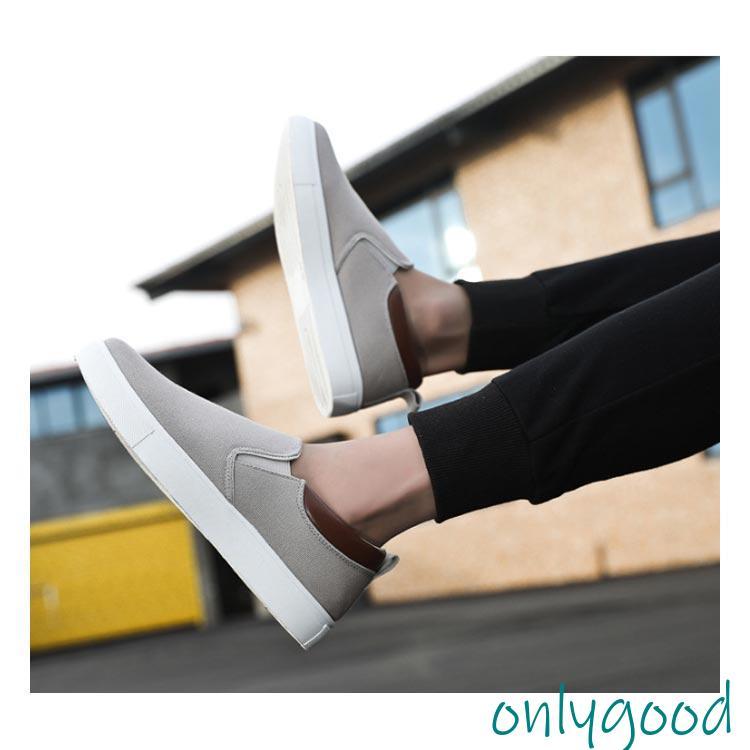 スリッポン メンズ 大きいサイズ キャンバス スニーカー フラットシューズ ぺたんこ 室内履き 上靴 オフィス 介護 立ち仕事 24.5-29cm 配 | ブランド登録なし | 12