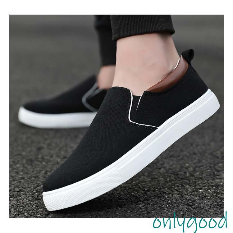 スリッポン メンズ 大きいサイズ キャンバス スニーカー フラットシューズ ぺたんこ 室内履き 上靴 オフィス 介護 立ち仕事 24.5-29cm 配 | ブランド登録なし | 13