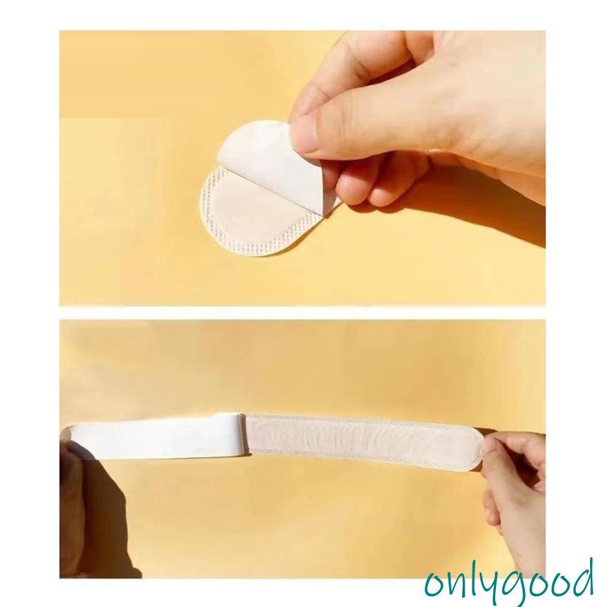 帽子 用 汗取り パッド 60枚入 帽子汗止めテープ ハットライナー 汗取りパッド テープ シート 汗防止 汚れ防止 キャップ 春 夏 春夏 キャスケ | ブランド登録なし | 12