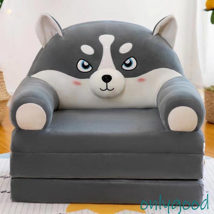 ソファー キッズ 1人掛け 折りたたみソファー 座椅子 ミニソファー オープン ソファー ソファベッド 三つ折り可 子供用ソファー ローソファー キッ | ブランド登録なし | 03