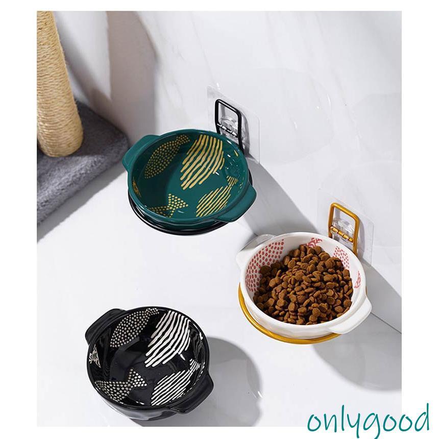 ペット フードボウル 壁掛け 猫 犬 倒れない 食べやすい 食器 餌皿 猫