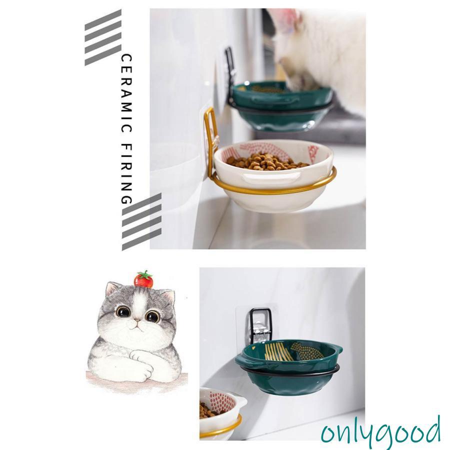 ペット フードボウル 壁掛け 猫 犬 倒れない 食べやすい 食器 餌皿 猫