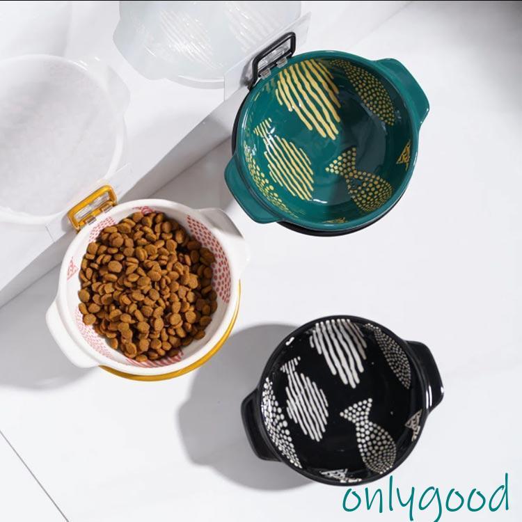 ペット フードボウル 壁掛け 猫 犬 倒れない 食べやすい 食器 餌皿 猫
