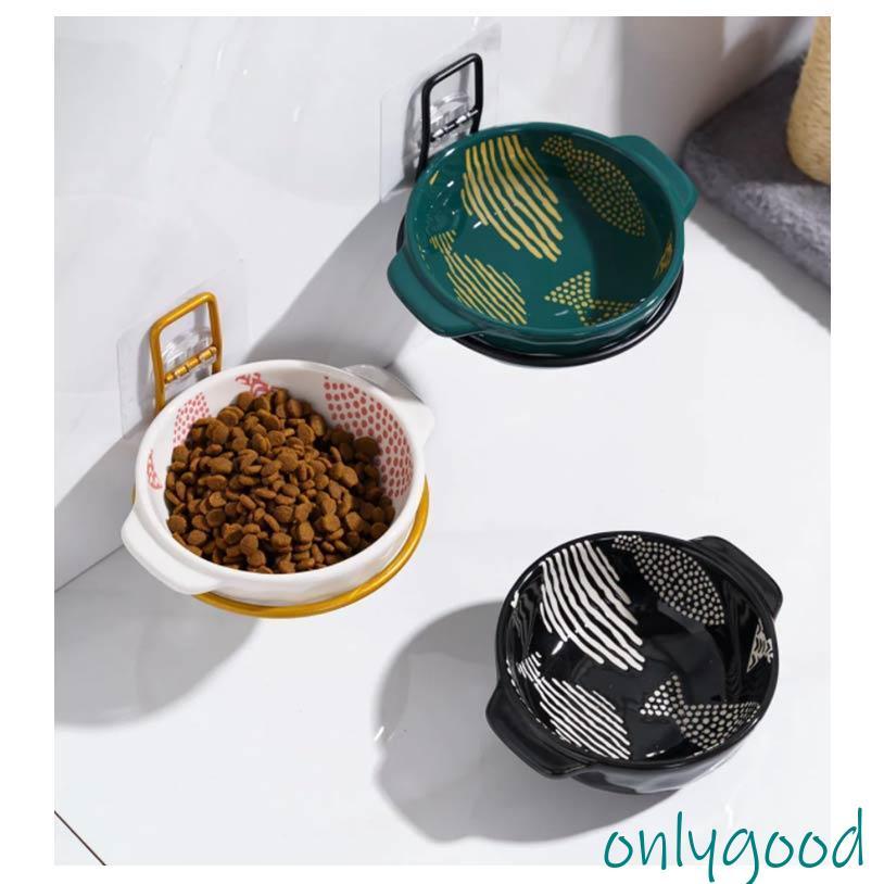 ペット フードボウル 壁掛け 猫 犬 倒れない 食べやすい 食器 餌皿 猫