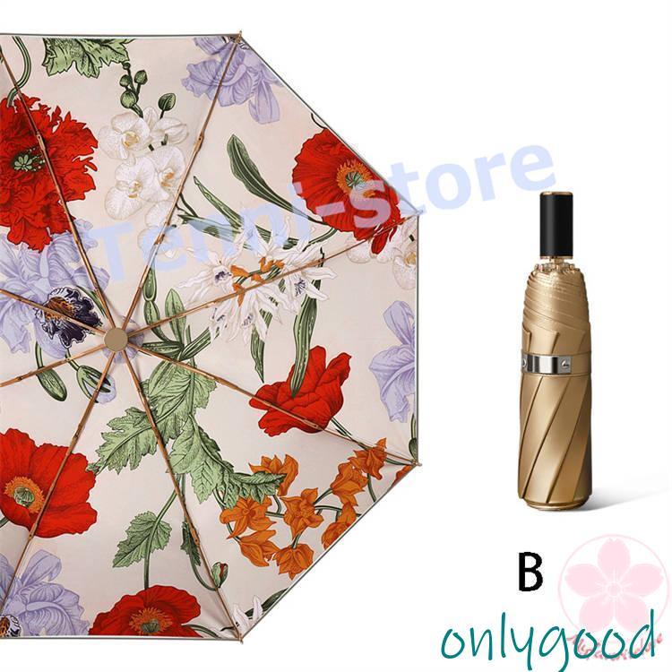 【新品】 上品 晴雨兼用 折りたたみ傘 花柄 UVカット 折りたたみ傘 軽量 日傘 UVカット 晴雨兼用 折り畳み傘 可愛い花柄