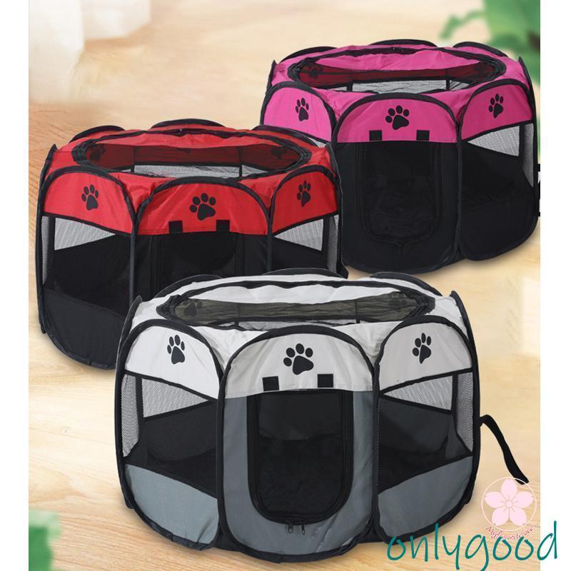 ペットサークル 犬 猫 ケージ ゲージ ペットケージ 折りたたみ 73×43CM