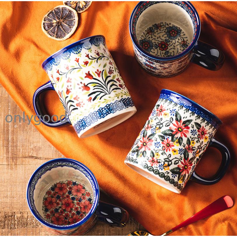 マグカップ 北欧 おしゃれ コーヒーカップ 陶器 ハンドメイド ティー