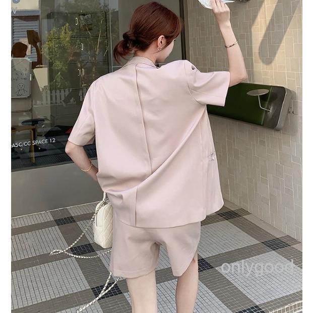 セットアップ レディース 夏 ジャケット ショートパンツ 2点セット