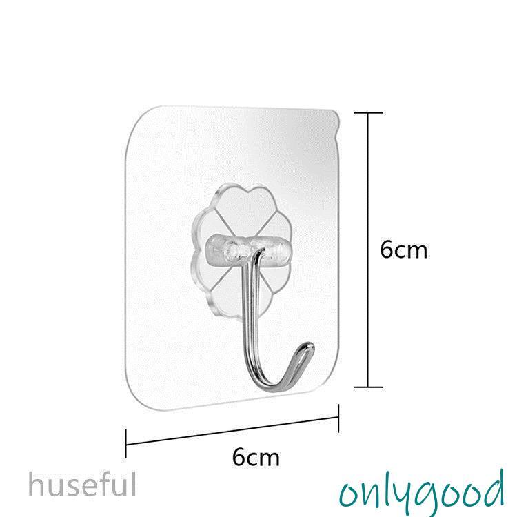 フック 粘着フック はがせる 透明 防水 超強力 壁掛けフック 浴室