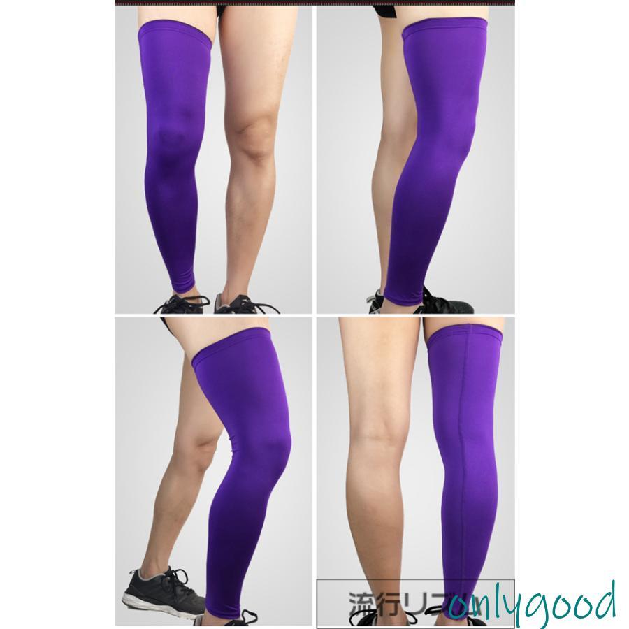 レッグカバー ひざ サポーター 膝サポーター 1枚 膝 ロング 7色 加圧