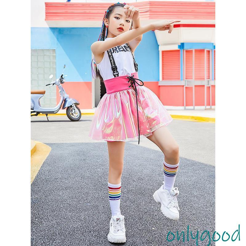 キッズダンス衣装 ジャズダンス 女の子 ガールズ ジュニア