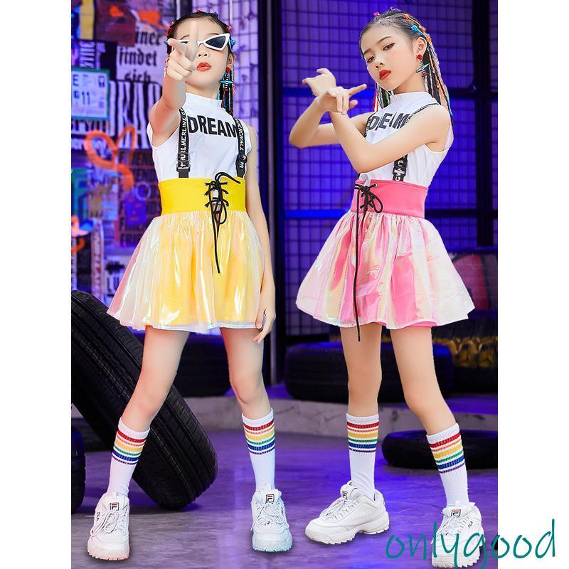 キッズダンス衣装 ジャズダンス 女の子 ガールズ ジュニア