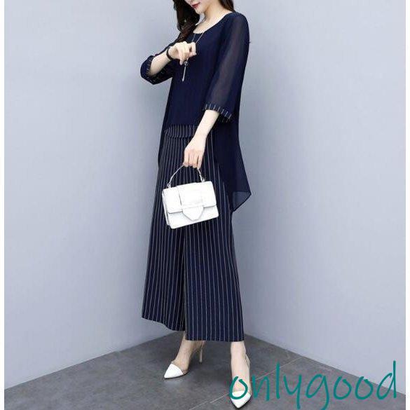 セットアップ ワイドパンツ レディース きれいめ 2点セット トップス