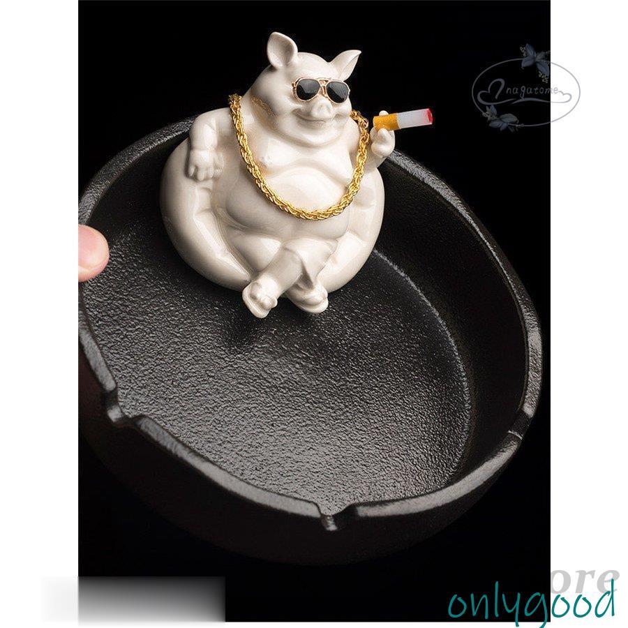 灰皿 卓上灰皿 おしゃれ 卓上 インテリア セラミック おもしろ 客室