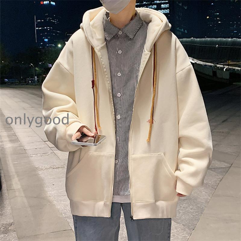 パーカー メンズ 長袖 フード付き ジップアップ ジャケット