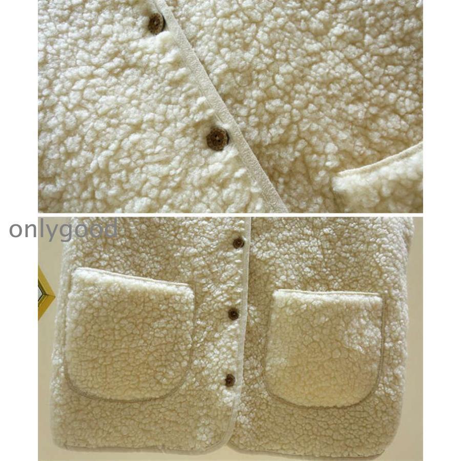 ジレ ベスト レディース ボアベスト 春 秋冬 ムートンコート もこもこ