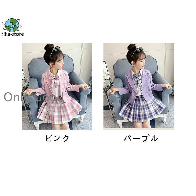 入学式 スーツ 女の子 卒園式 フォーマルスーツ 子供服 ジャケット