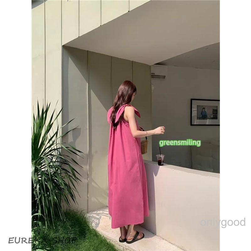 リゾートワンピース レディース サマードレス ロング丈ワンピース