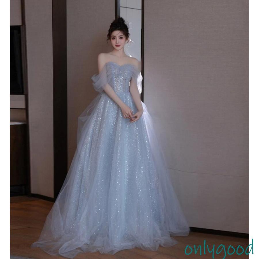 ロングドレス 演奏会用 パーティードレス 結婚式 ドレス ステージ