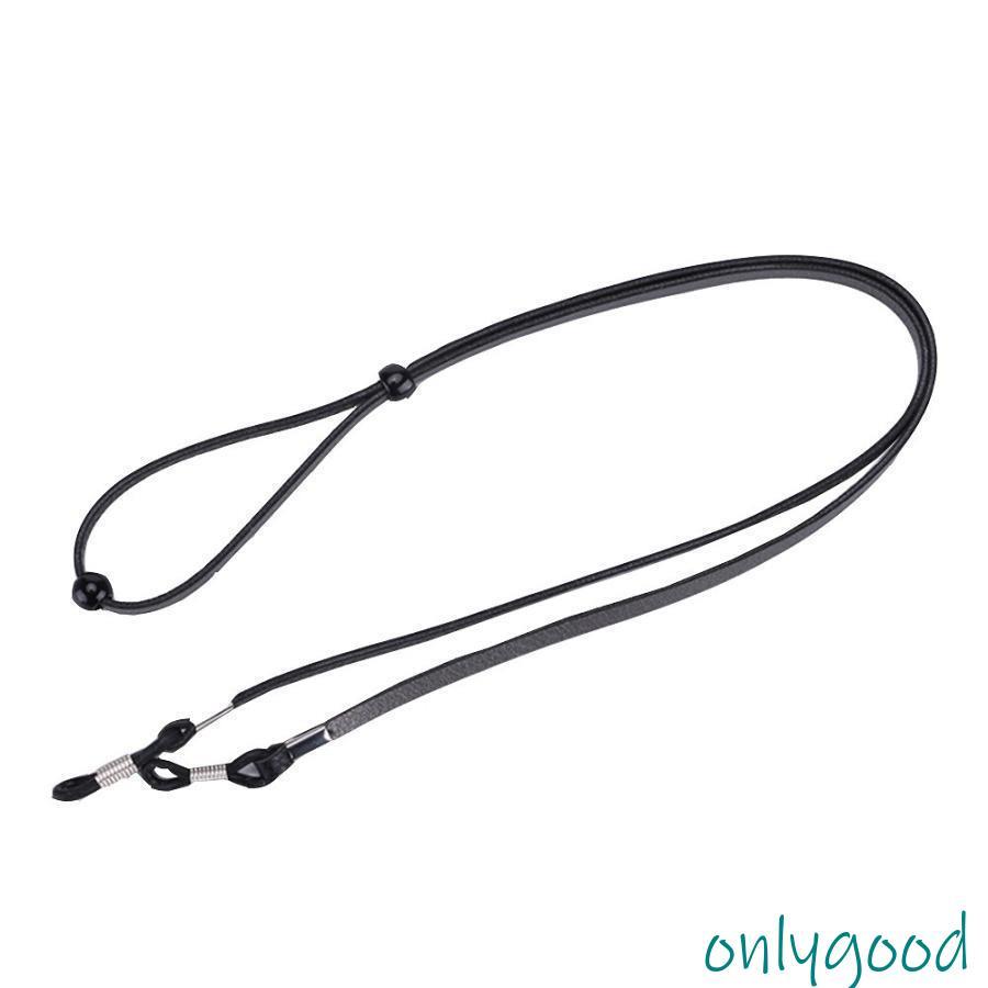 2本SET レザー メガネロープ チェーン 眼鏡 かけ外し 着脱 メガネ