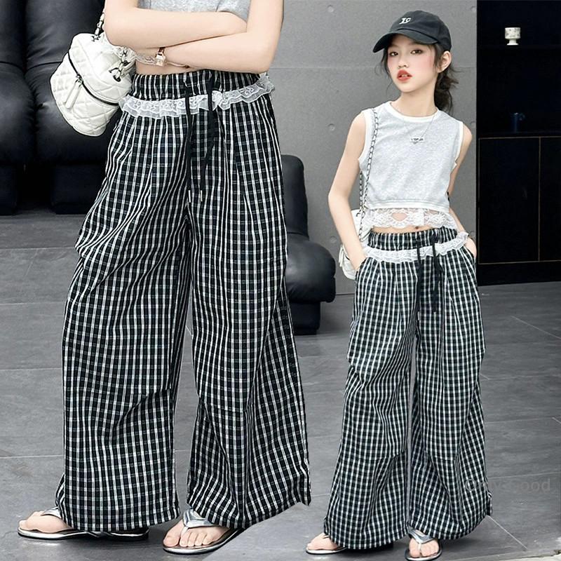 チェン子様用　パンツ3点まとめ ボトムス パンツ チェック 長ズボン コットン 子供服 キッズ