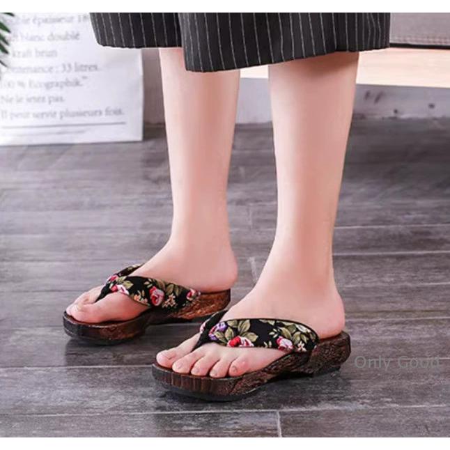 下駄 サンダル レディース 履きやすい 疲れにくい 女性 痛くない おしゃれ 鼻緒 浴衣 和柄 歩きやすい 夏祭り 靴 | ブランド登録なし | 05